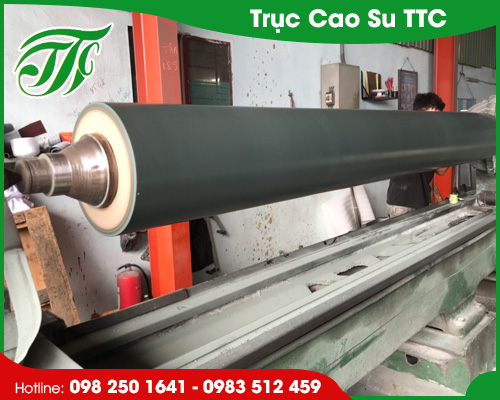 Trục cao su ngành vải sợi - dệt nhuộm